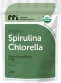 Micro Ingredients Organic Spirulina & Chlorella Mini Tablets