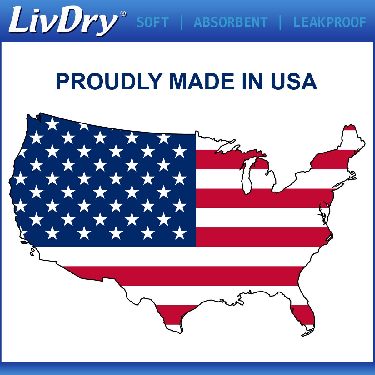 LivDry Adult Incontinence Underwear - Max Absorbent

