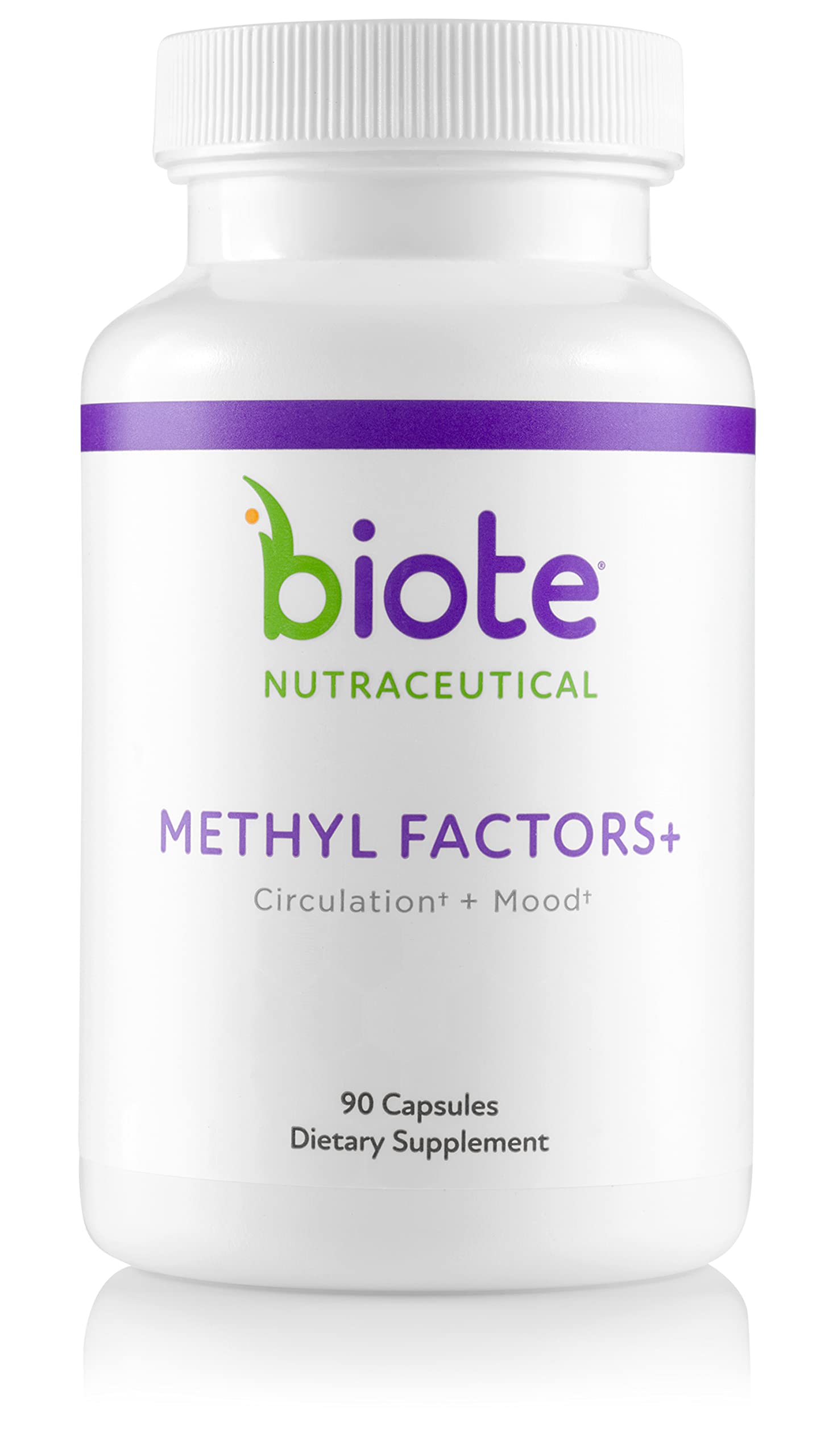 Biote Methyl Factors+ Circulation & Mood Supplement

