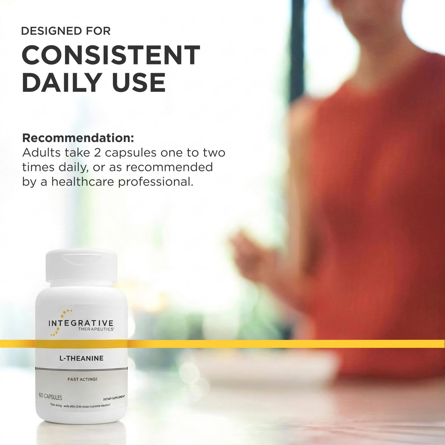 L-Theanine Amino Acid Supplement - Integrative Therapeutics

