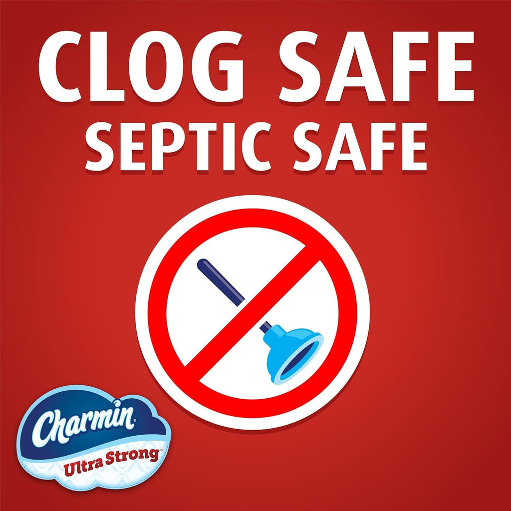 Charmin Ultra Strong Clean Touch Toilet Paper | 4x Stronger

