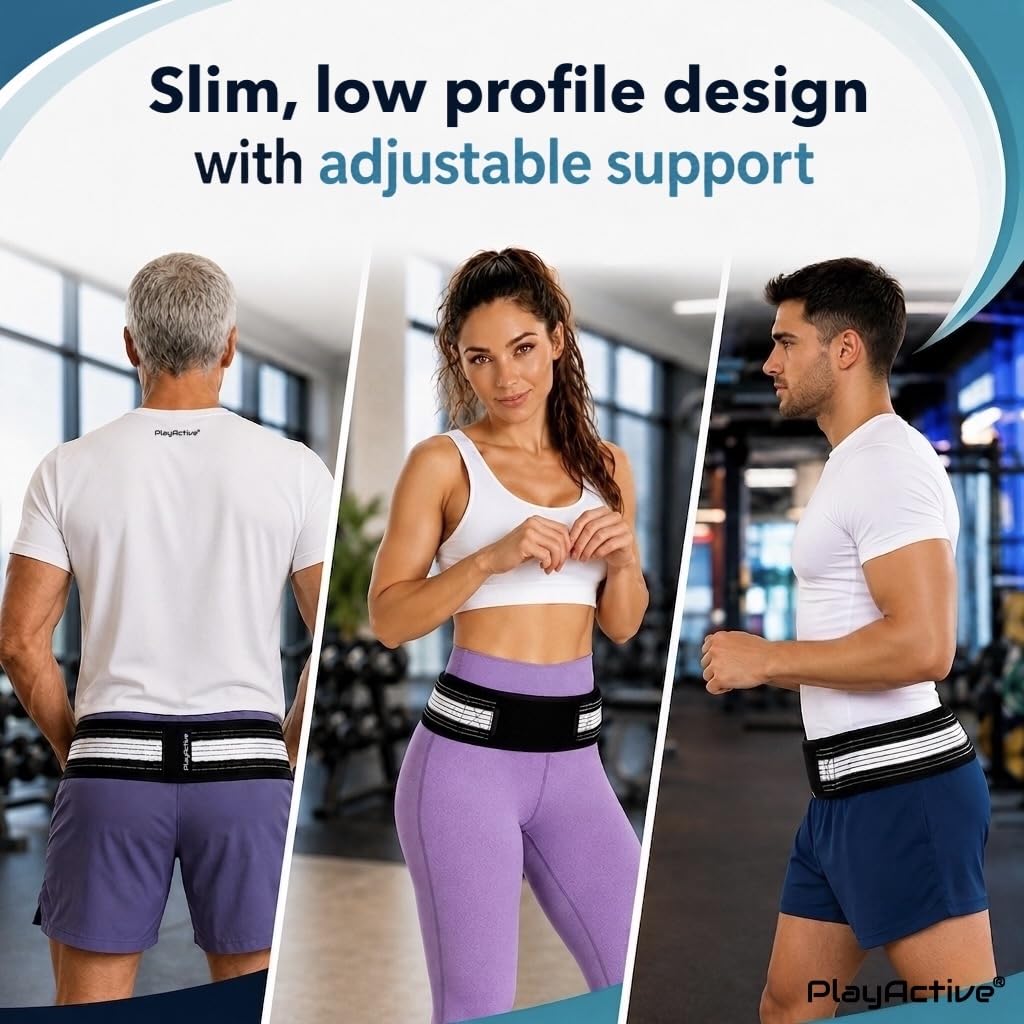 PlayActive Sacroiliac Hip Belt - SI Joint Support

