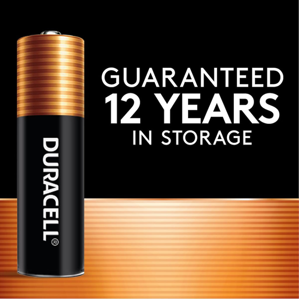 Duracell Coppertop Alkaline Batteries Power Boost Reclosable

