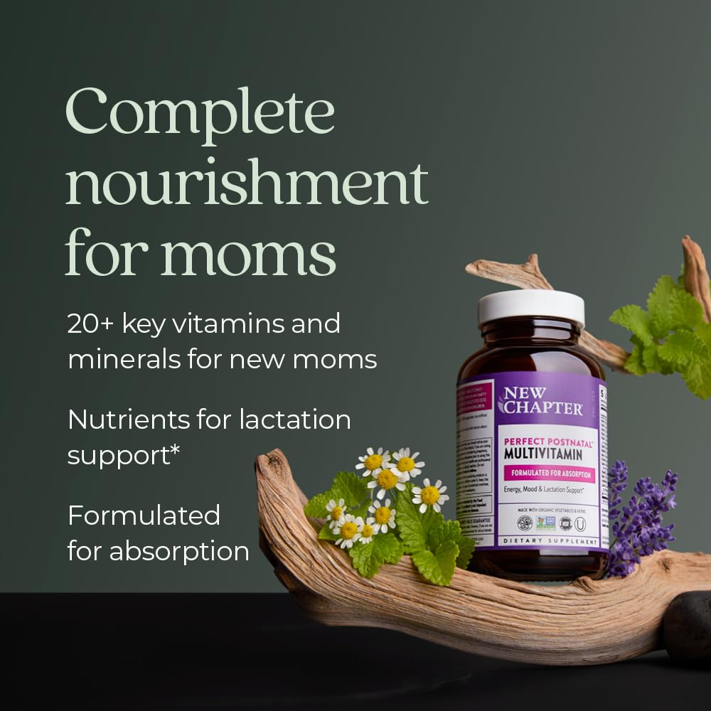New Chapter Postnatal Vitamins Lactation Fermented D3

