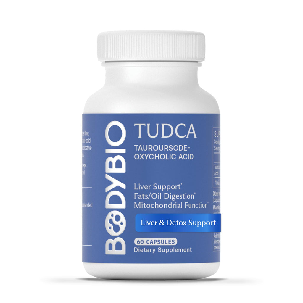 BodyBio TUDCA Supplement for Liver & Fat Digestion

