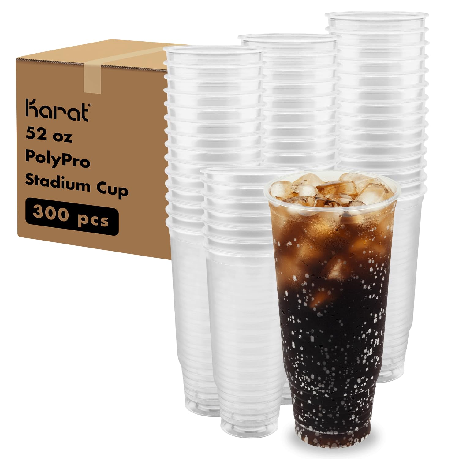 Karat Clear PolyPro Cold Disposable Cups