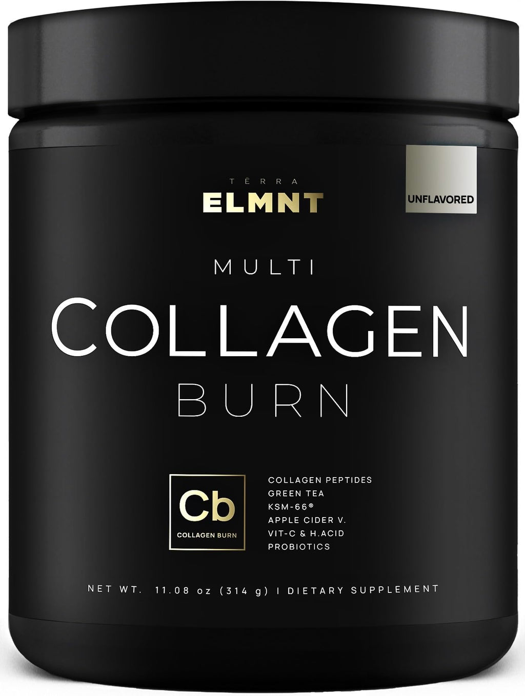 ELMNT Collagen Burn | Premium Multi-Collagen for Hair & Skin

