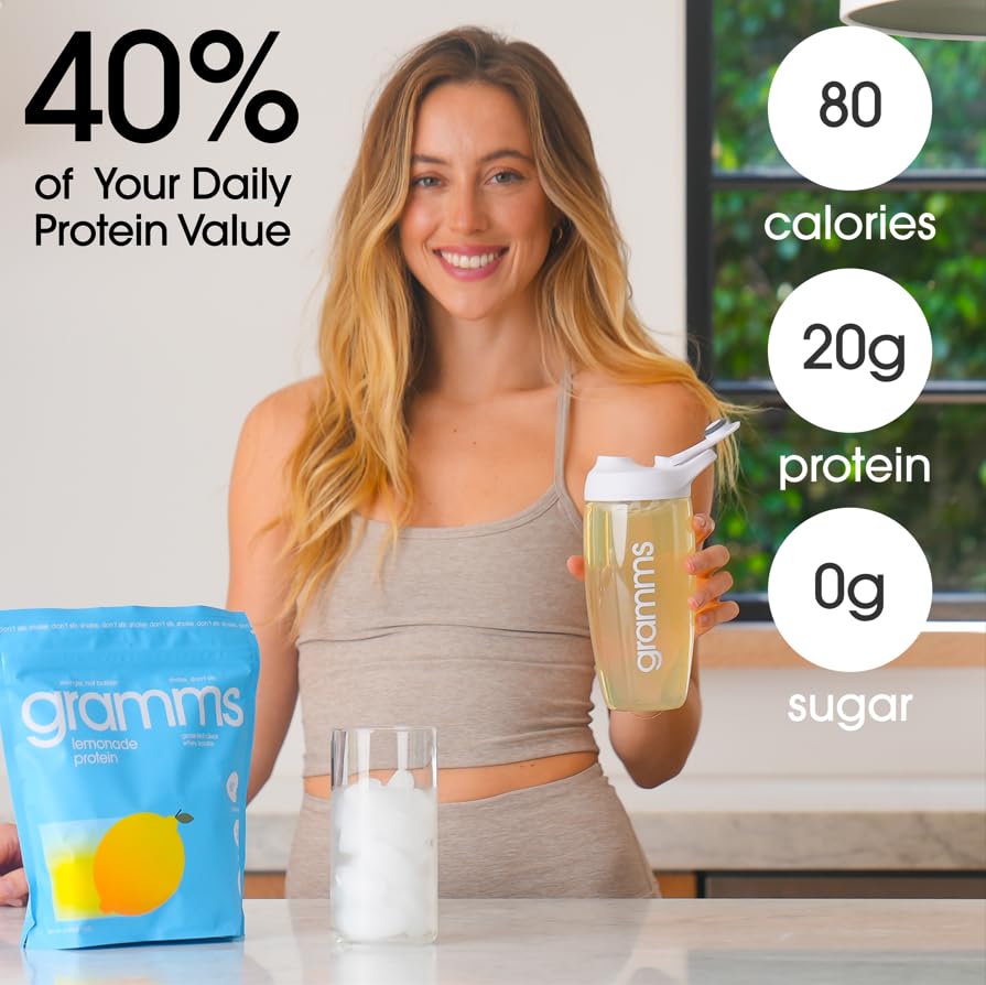 GRAMMS Clear Protein Powder 20g | Lactose Free Isolate

