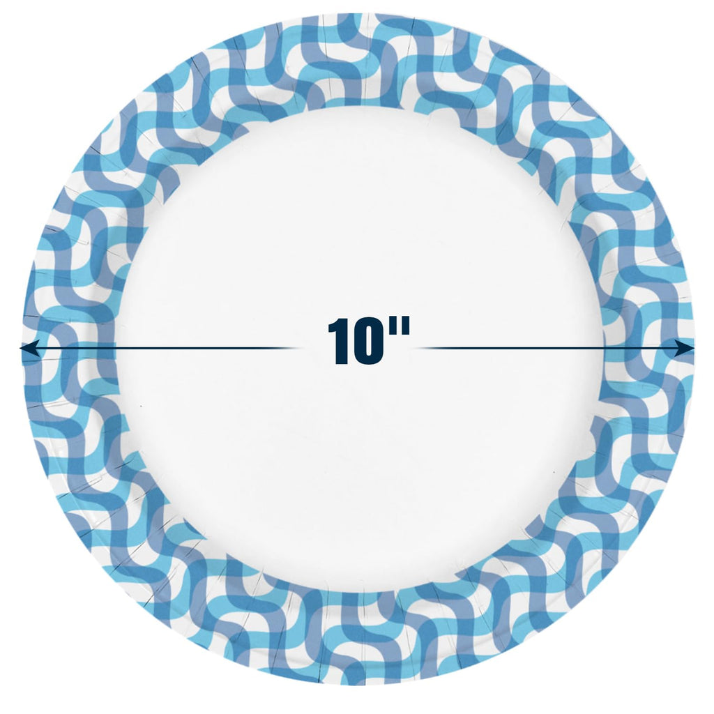 Ginkgo Paper Plates - Disposable Dinnerware for Gatherings


