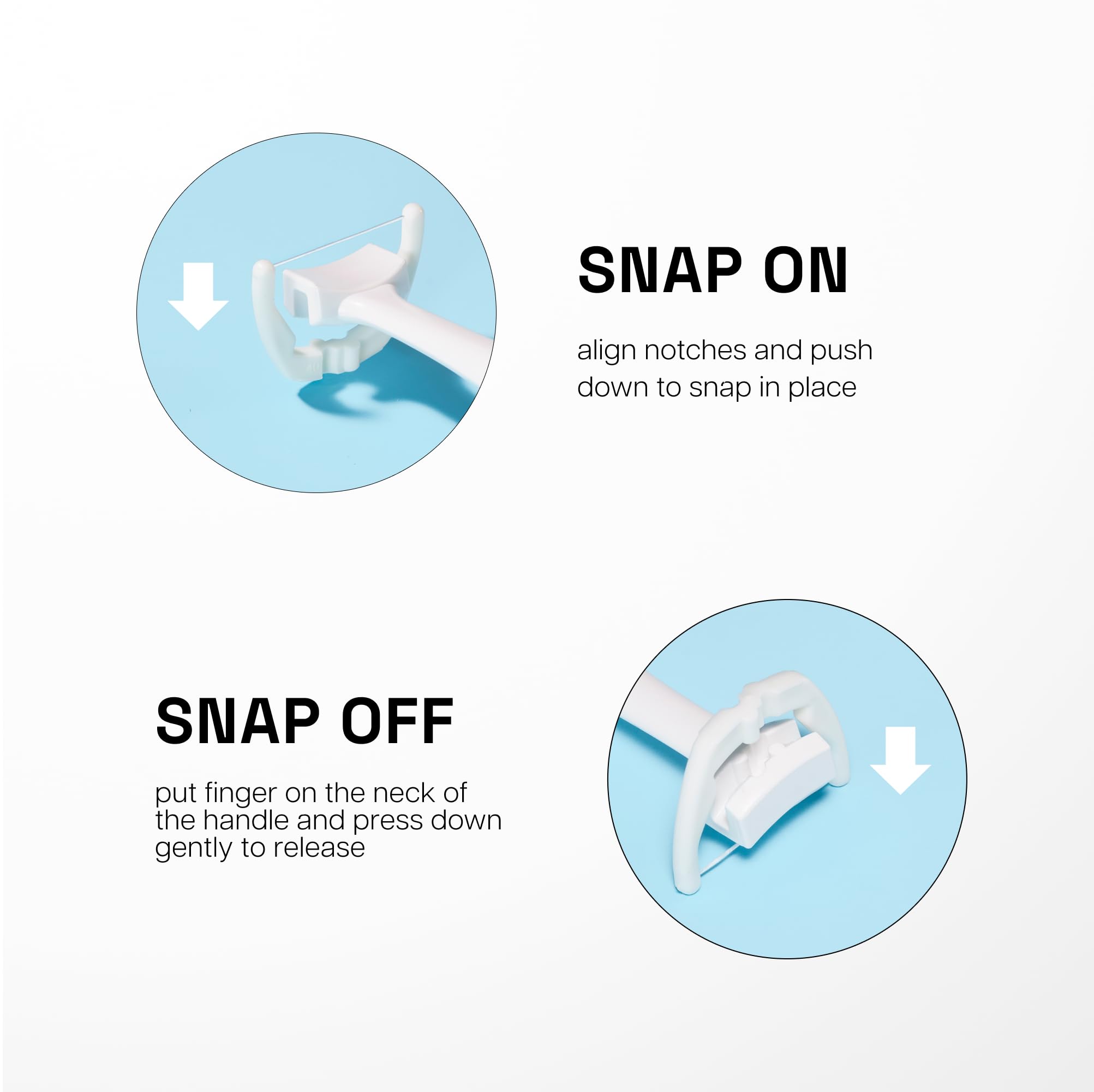 Reach Access Flosser Bundle | Refill Heads Included


