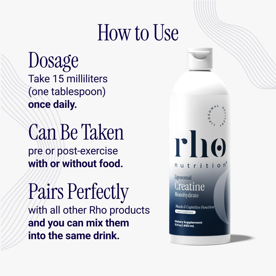 Rho Nutrition Liposomal Creatine Monohydrate Liquid

