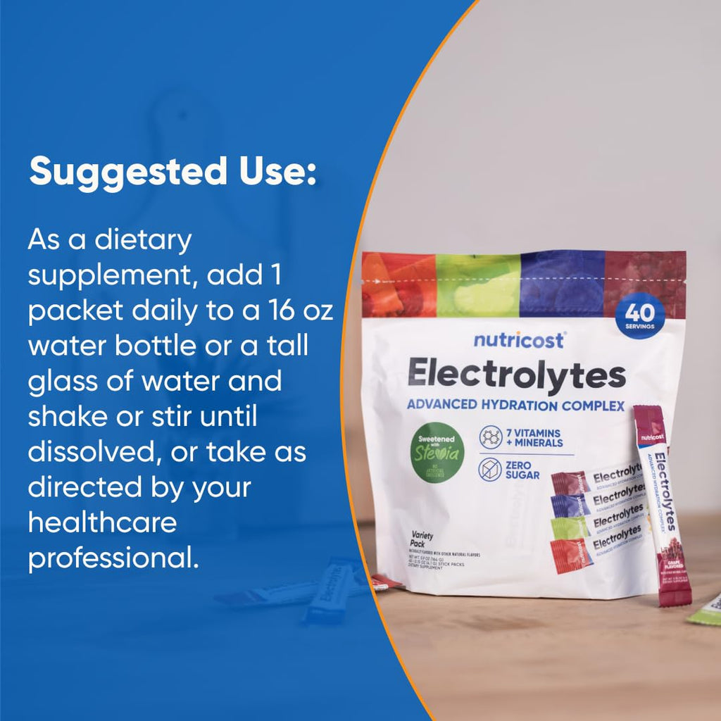 Nutricost Electrolyte Complex - Hydration Formula

