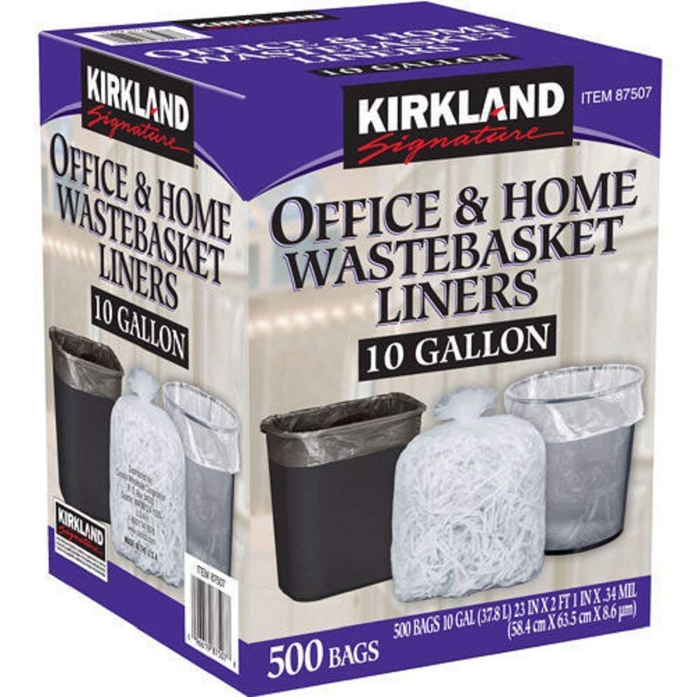 Kirkland Signature Heavy-Duty Drawstring Trash Bags for Kitchen