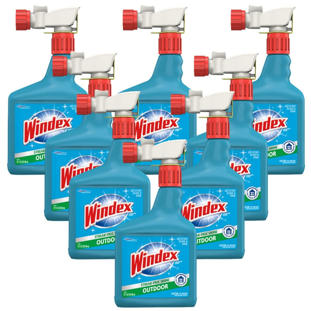 Windex Outdoor Window and Glass Cleaner with Hose Attachment