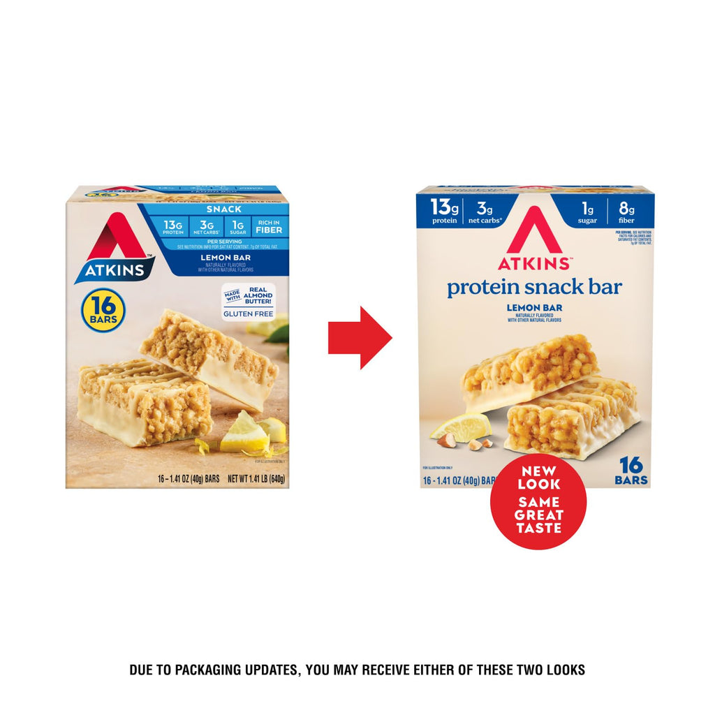 Atkins Keto Protein Bar - Gluten Free On-The-Go Snack


