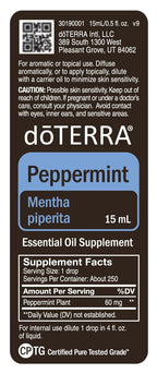 doTERRA Peppermint Essential Oil

