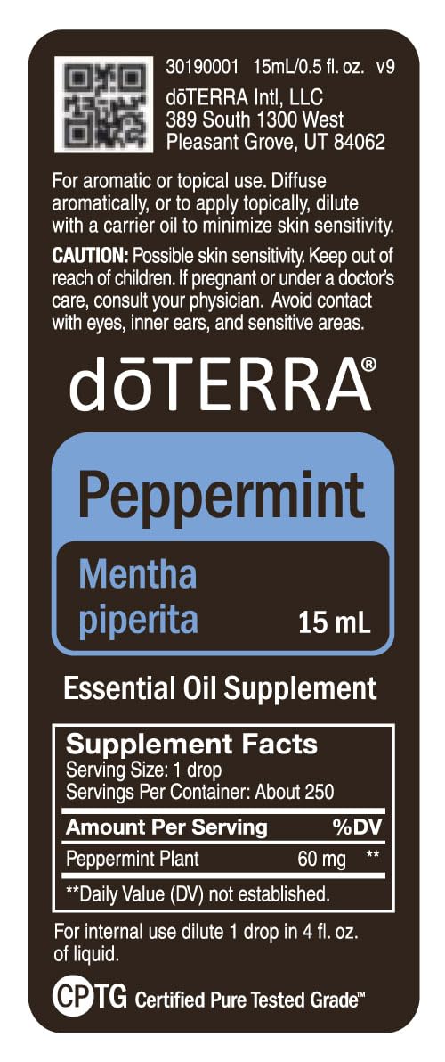 doTERRA Peppermint Essential Oil

