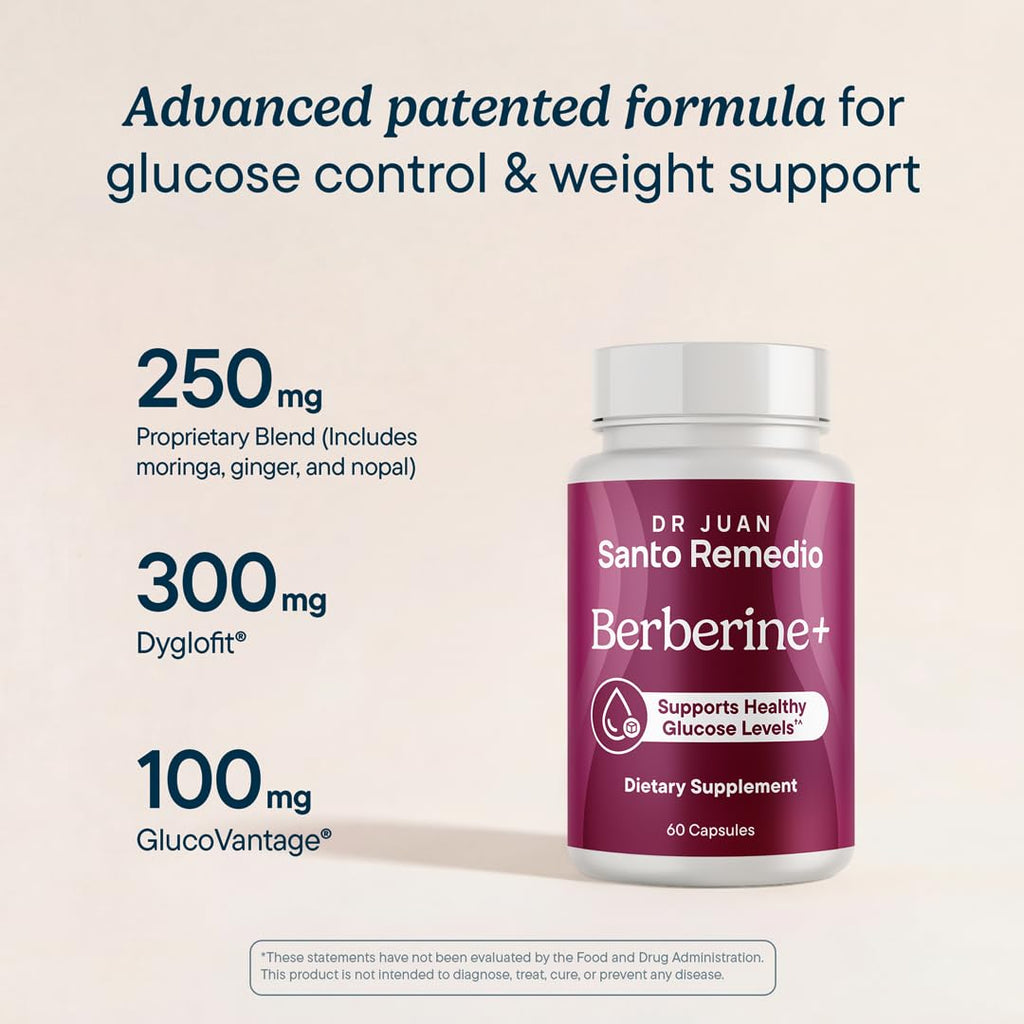 Santo Remedio Berberine Dietary Supplement

