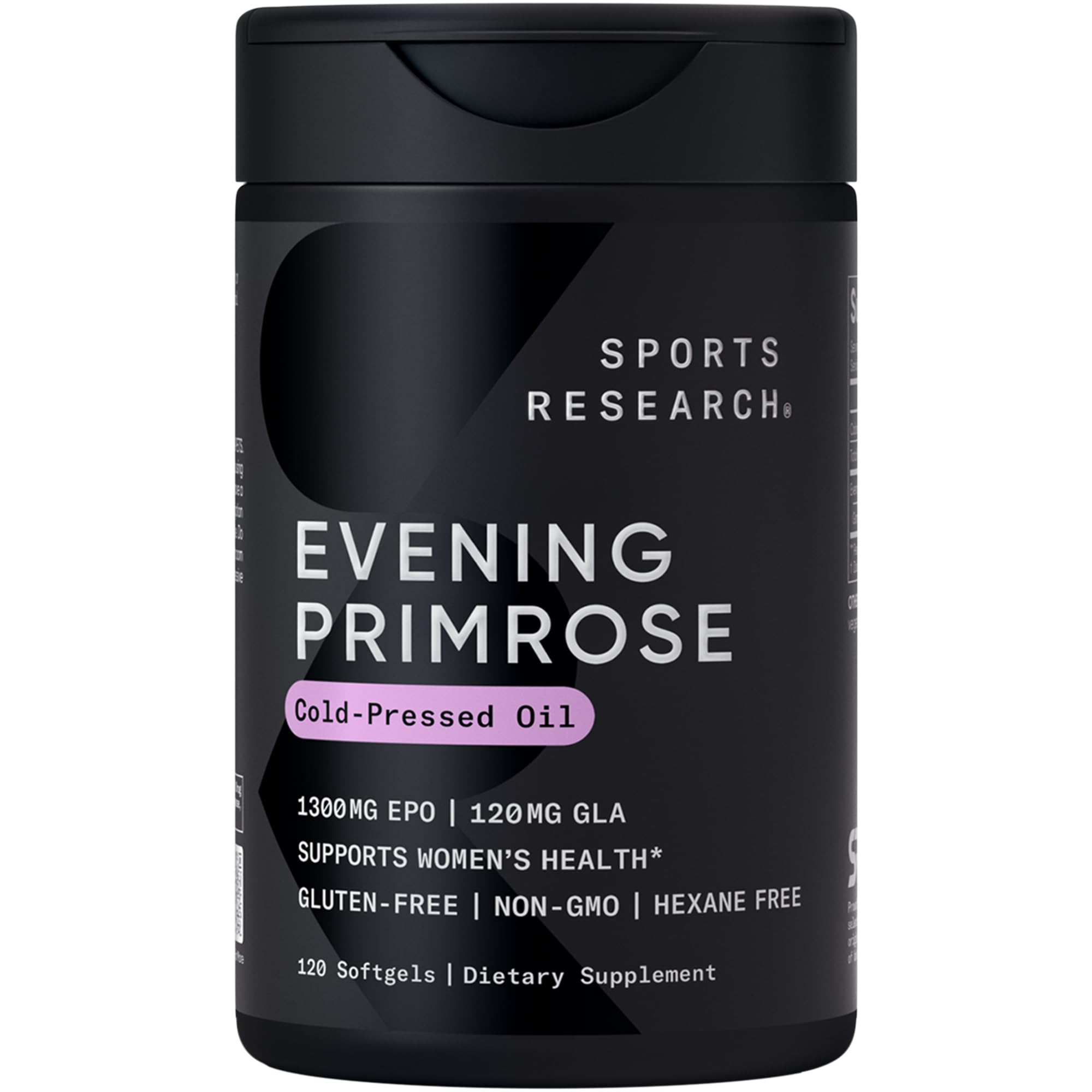 Evening Primrose Oil Softgels by Sports Research

