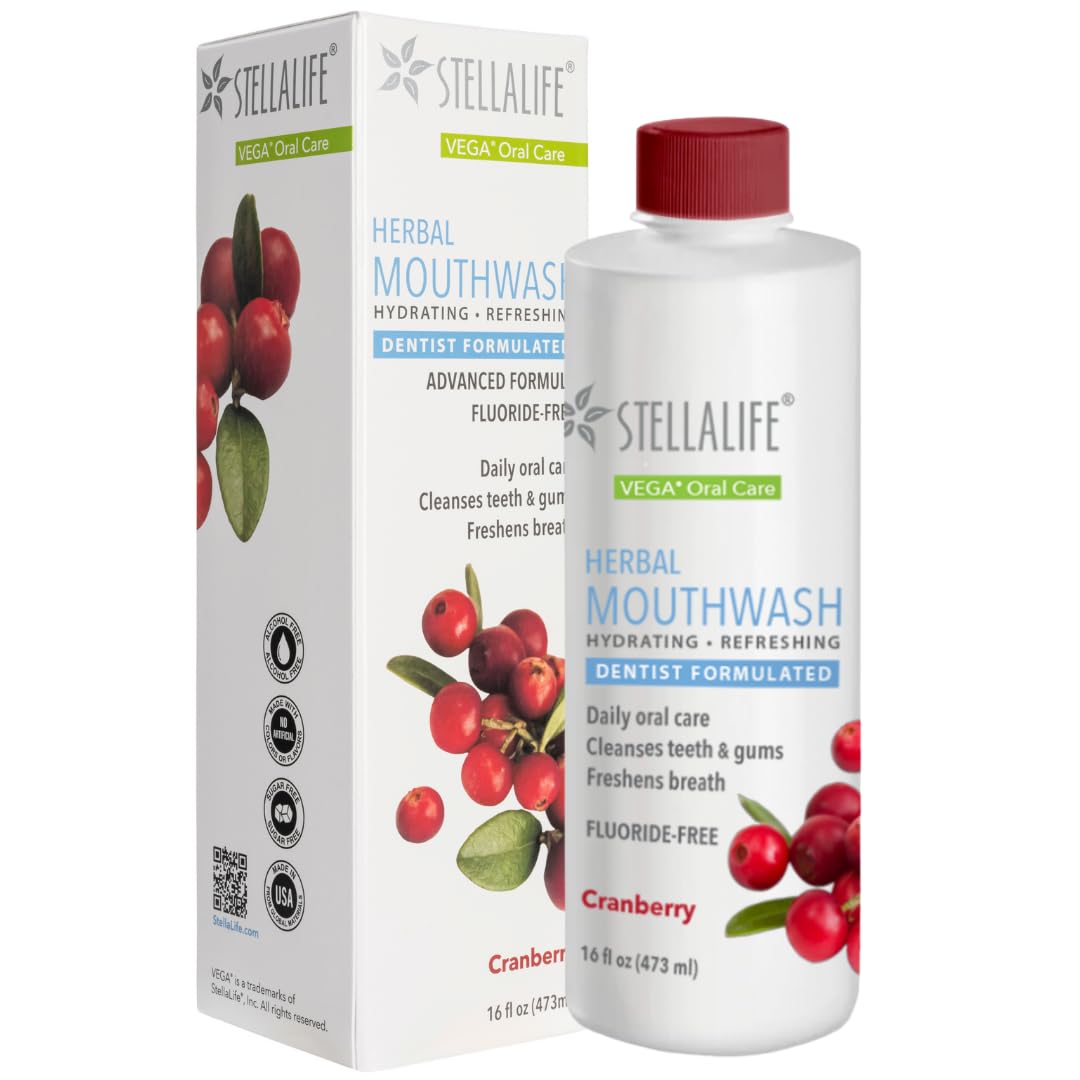StellaLife Wellness Herbal Mouthwash Alcohol-Free & Fluoride-Free