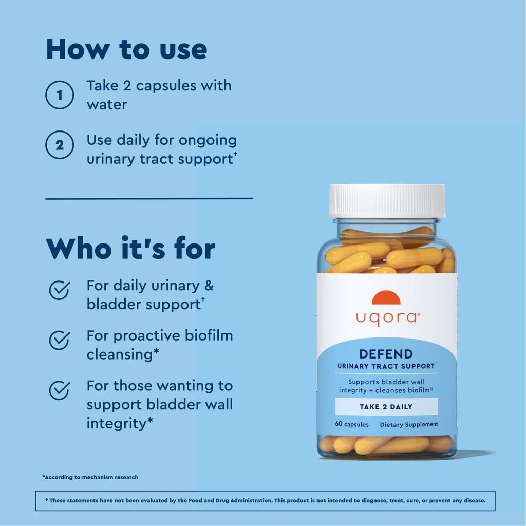 Urinary Tract Health Supplement | Uqora Defend

