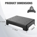 Mobility Step Stool by HBTower - Non-Slip Indoor/Outdoor

