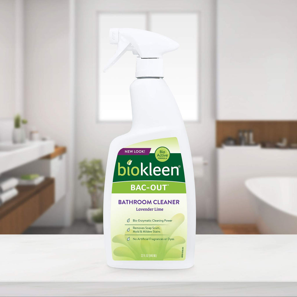 Biokleen Bac-Out Bathroom Cleaner - Enzyme-Based Plant-Based

