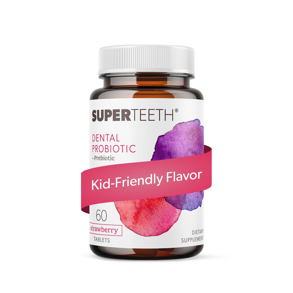 SuperTeeth Oral Probiotics Chewables for Fresh Breath and Cavities