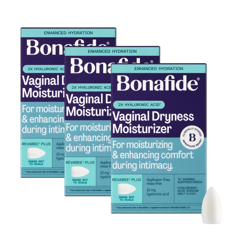 Bonafide Revaree Plus Extra Strength Hormone-Free Vaginal Moisturizer