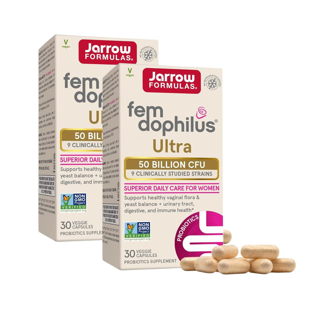Jarrow Formulas Fem-Dophilus Probiotic for Women Vaginal Health