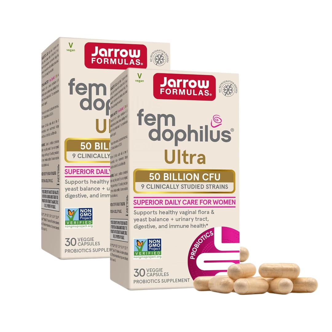 Jarrow Formulas Fem-Dophilus Probiotic for Women Vaginal Health