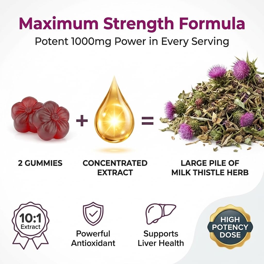 Purify Life Milk Thistle Supplement for Liver Support

