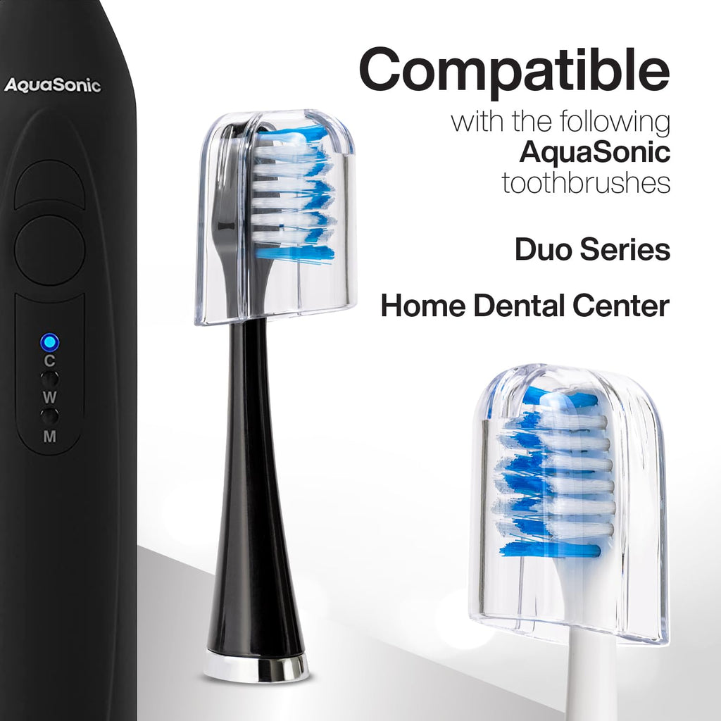 AquaSonic Replacement Brush Heads for Duo Series

