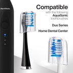 AquaSonic Replacement Brush Heads for Duo Series

