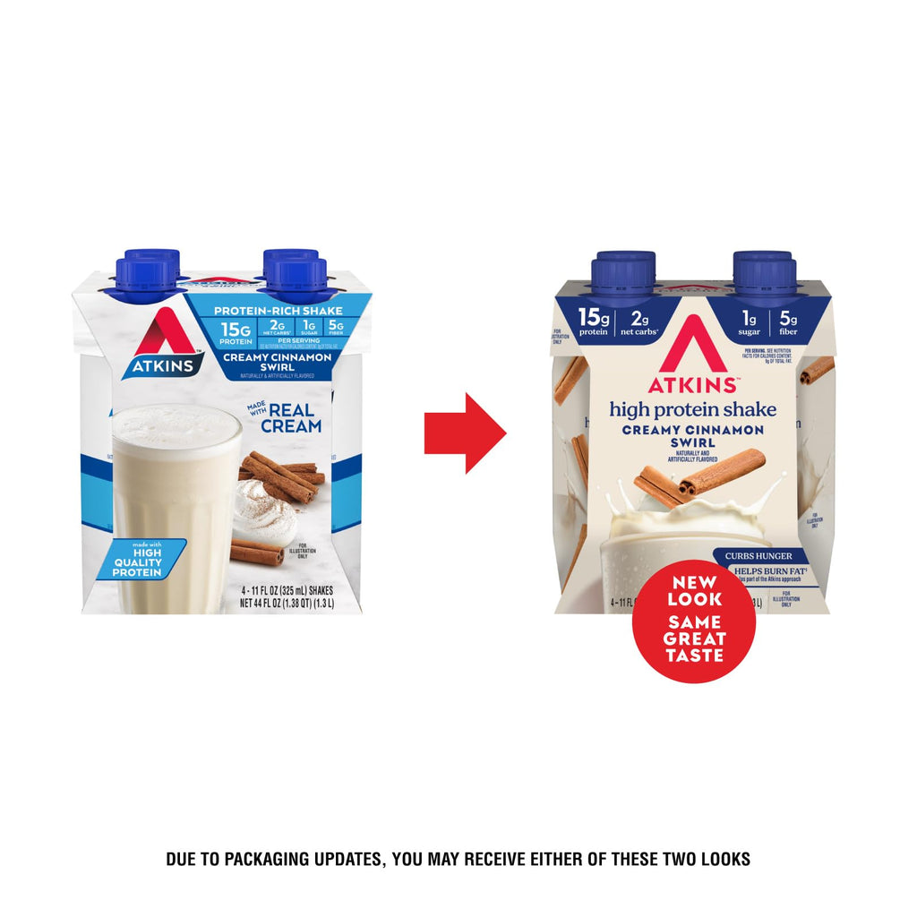 Atkins Creamy Chocolate Coconut Protein Shake Keto Friendly


