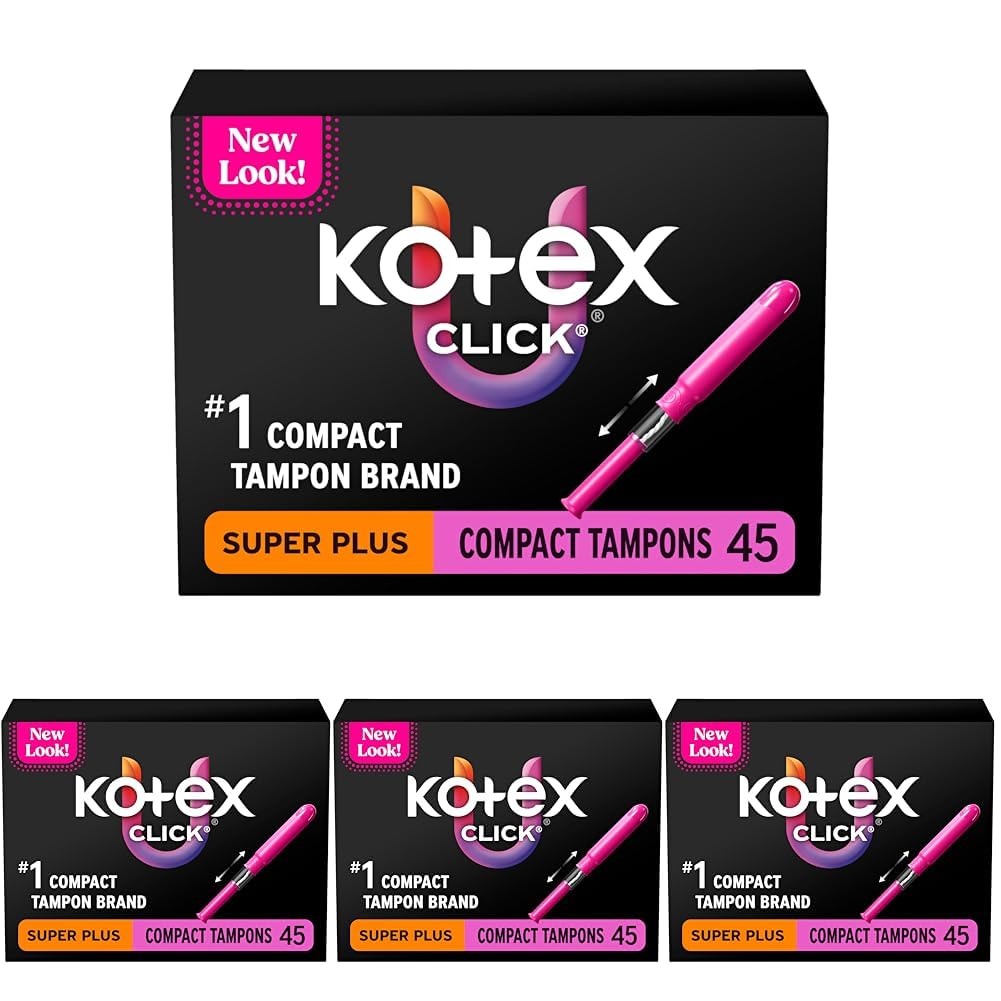 U by Kotex Click Compact Tampons Unscented