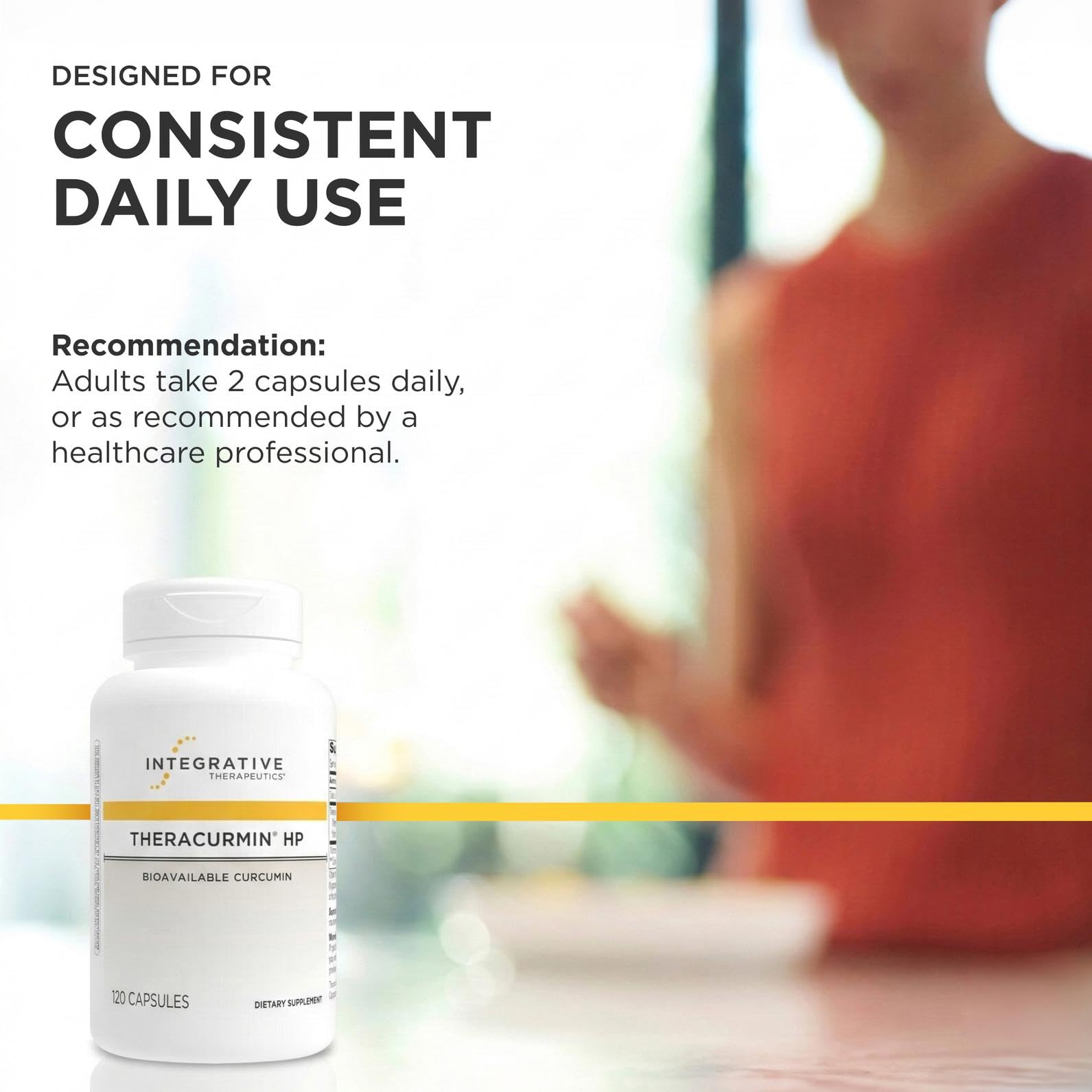 Integrative Theracurmin HP Heart and Joint Health Supplement

