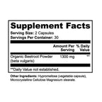 Lemeli Beetroot Capsules - Beetroot Supplement

