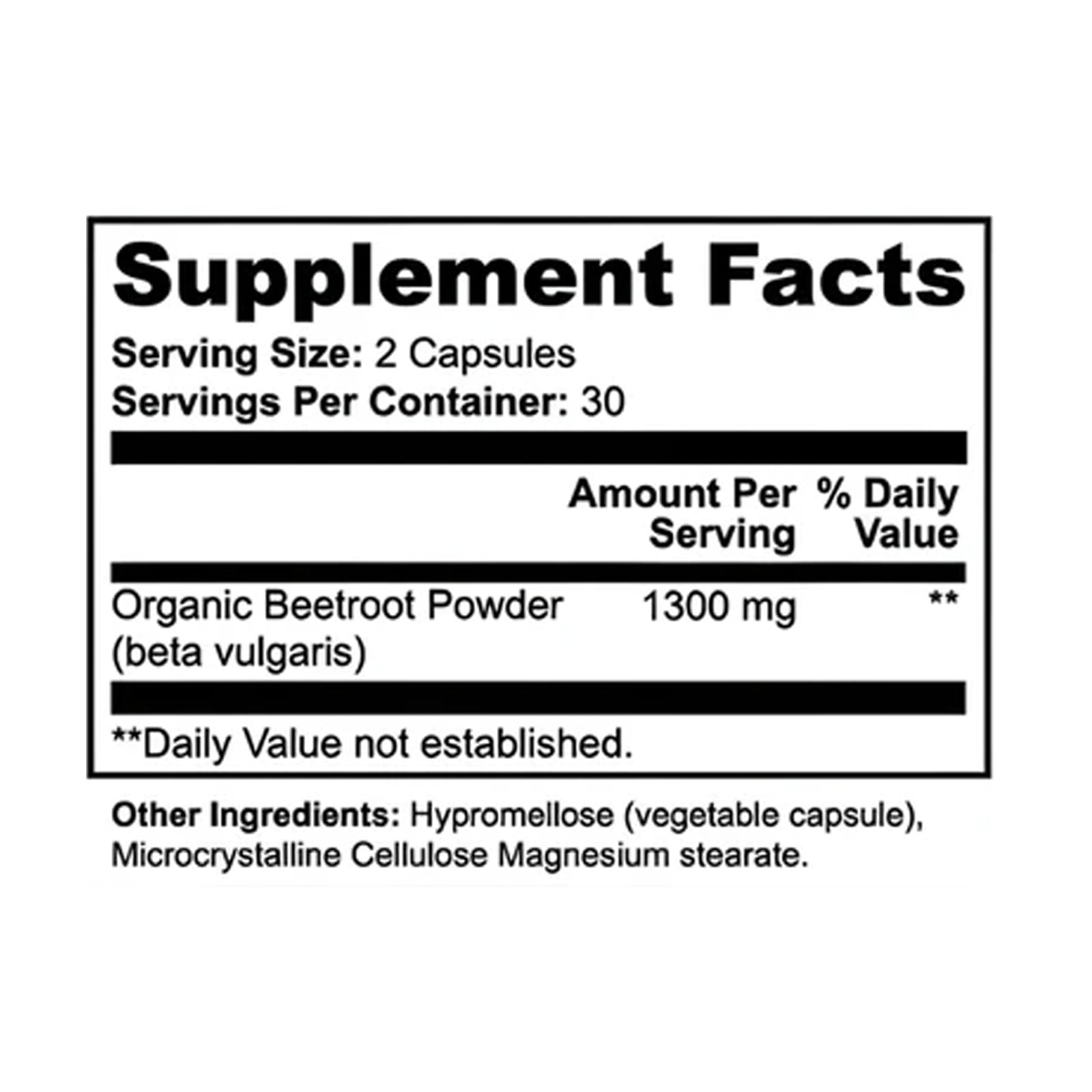 Lemeli Beetroot Capsules - Beetroot Supplement

