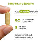 OxyEnergy Silymarin Milk Thistle Liver Detox Supplement

