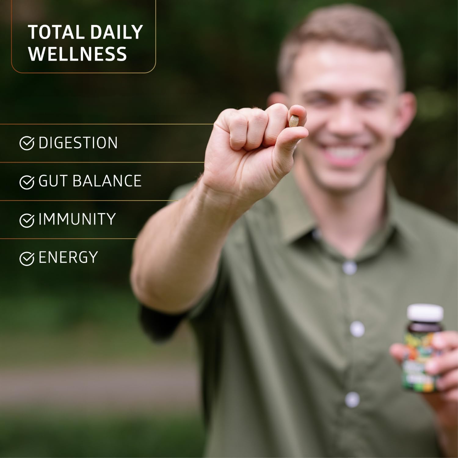 Number One Nutrition USDA Organic Super Greens Tablets

