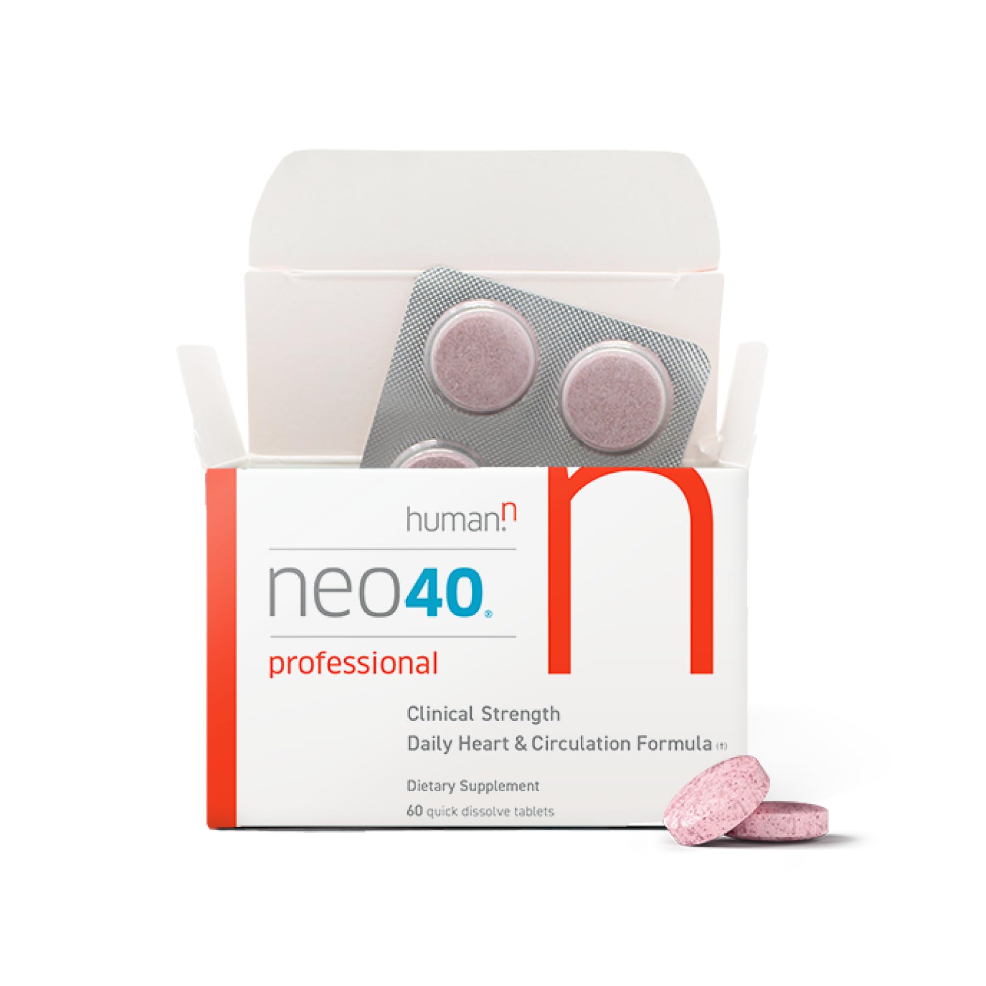 HumanN Neo40 Professional Daily Heart & Circulation Support


