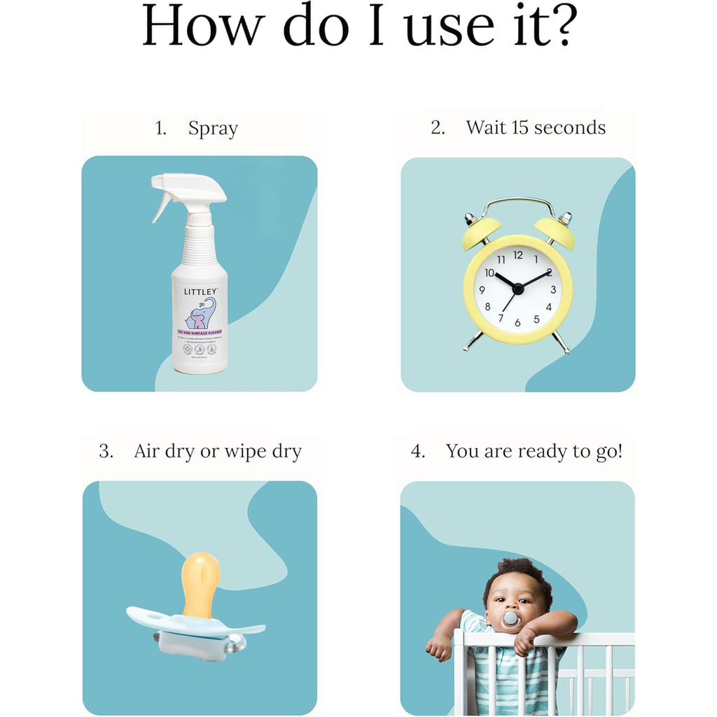 Littley HOCl Toy & Surface Cleaner | Fragrance-Free

