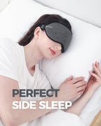 MZOO Luxury Sleep Mask 3D | Light Blocking & Comfort

