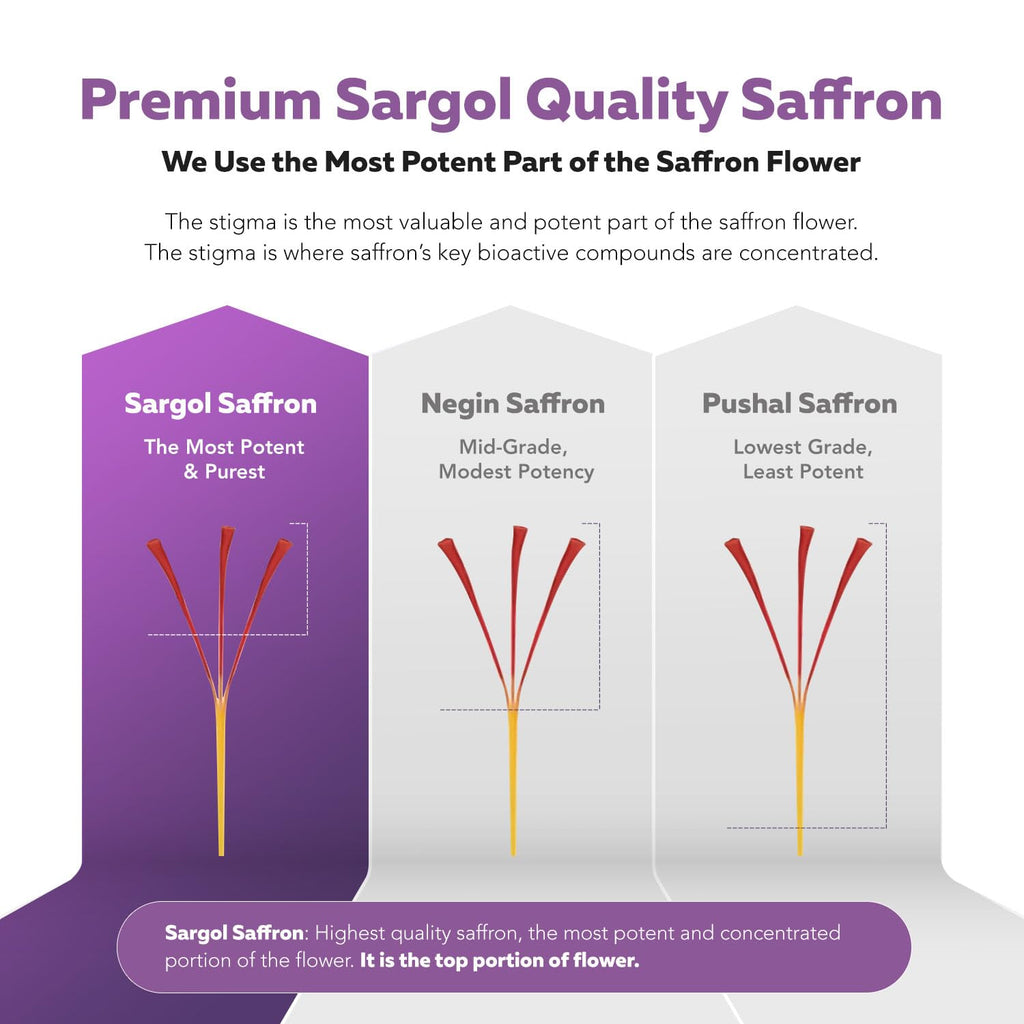 SaffronRX Organic Saffron Extract for Mood & Calm


