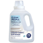 Liquid Fabric Softener by The Clean People - Softens Fabrics and Reduces Static - Vegan