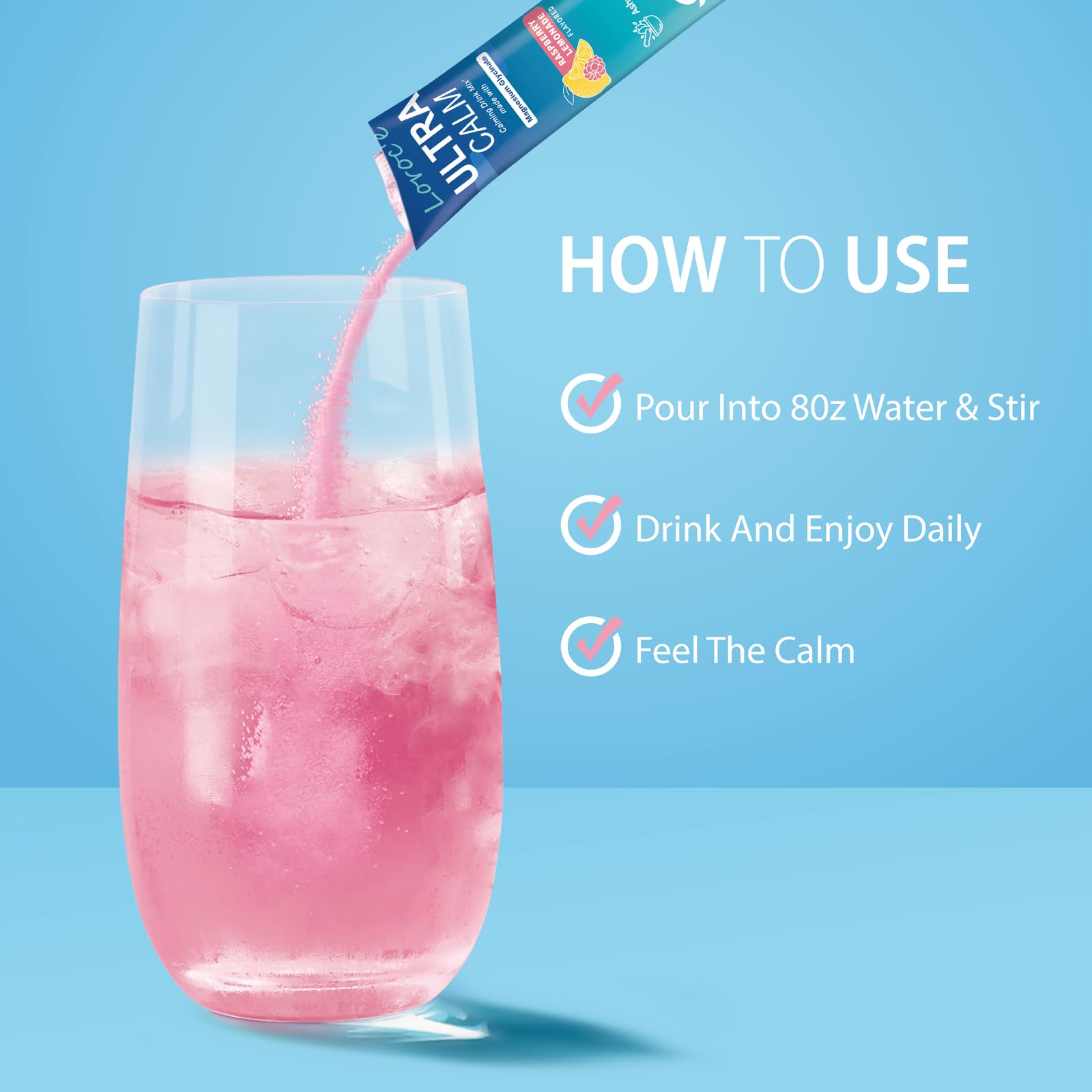 UltraCalm Cortisol Support Drink with Magnesium Glycinate

