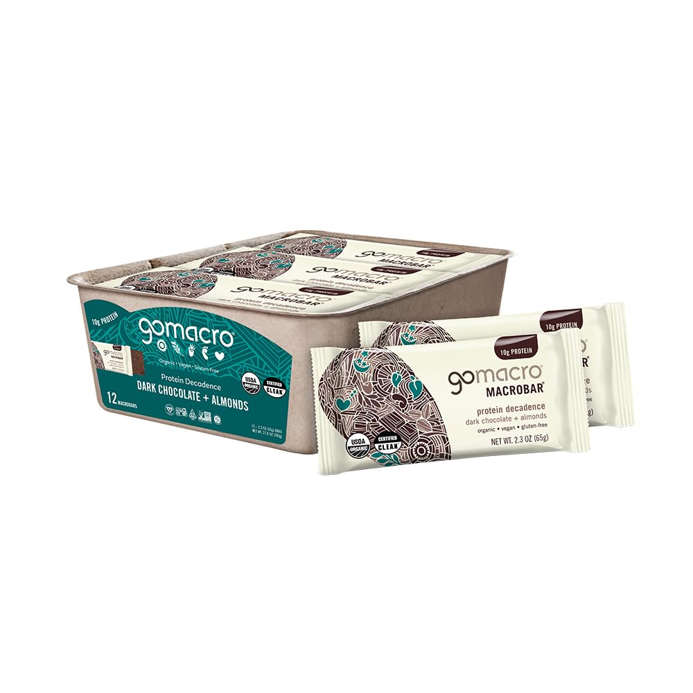 GoMacro MacroBar Vegan Protein Bars