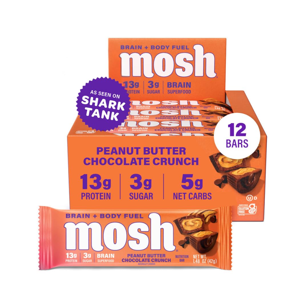 MOSH Keto Protein Bars for Brain Health