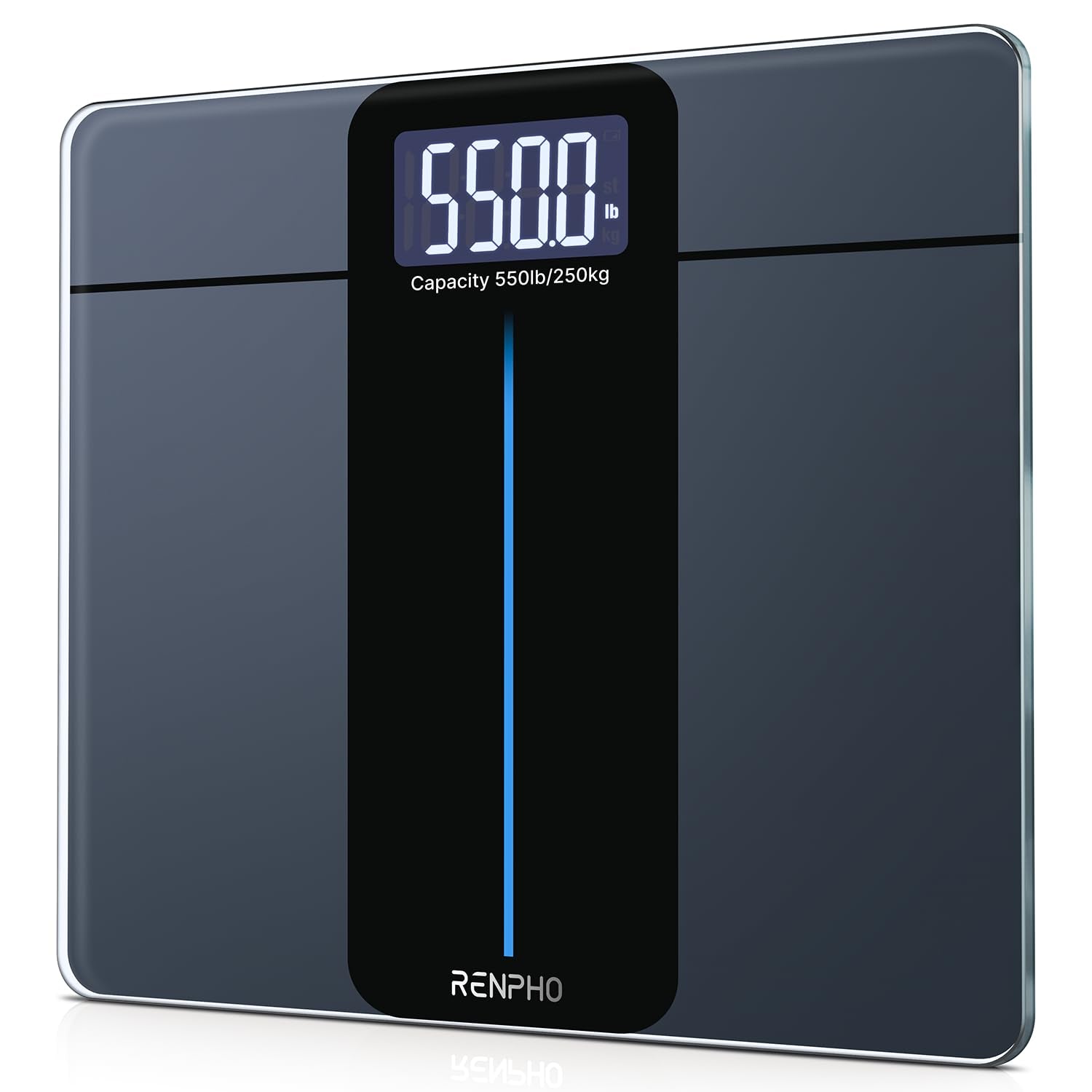 RENPHO 550lb Digital Bathroom Scale | Backlit Display


